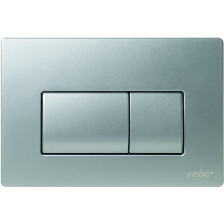 Клавиша смыва Valsir P1 - хром матовый, VS0871337