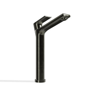 Treemme Bamboo Смеситель для раковины высокий 29.7 см Brushed Black Chrome