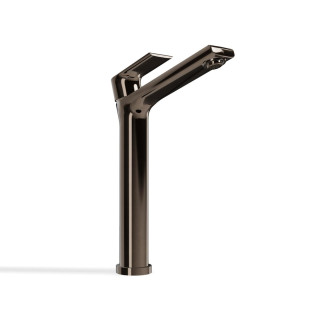 Treemme Bamboo Смеситель для раковины высокий 29.7 см Polished Black Chrome