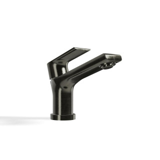 Treemme Bamboo Смеситель для раковины низкий 13.7 см Brushed Black Chrome