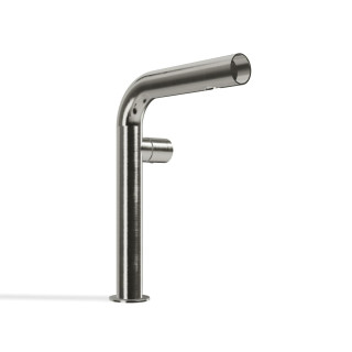 Treemme Watertube Смеситель для раковины высокий 32.4 см Brushed Stainless Steel