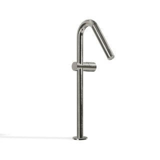 Treemme 22mm Смеситель для раковины высокий 39 см Brushed Stainless Steel