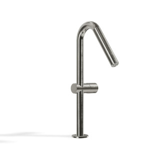 Treemme 22mm Смеситель для раковины высокий 34 см Brushed Stainless Steel