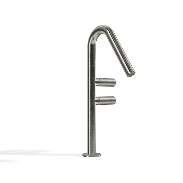 Смеситель Treemme 34 см Brushed Stainless Steel, IT3053IS2GZZ