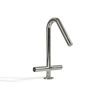 Treemme 22mm Смеситель для раковины высокий 29 см Brushed Stainless Steel