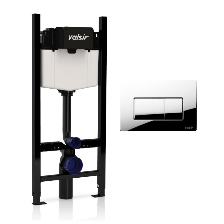 Инсталляция Valsir WINNER S для унитазов, KIT P1 CR VS0853202