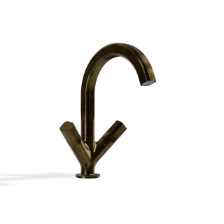 Treemme Appia Смеситель для раковины Brushed Burnished