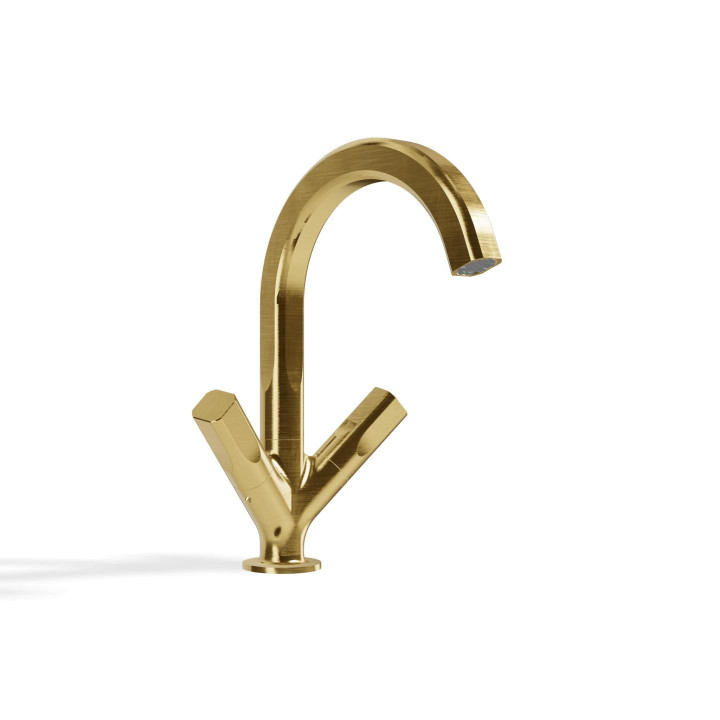 Смеситель Treemme Appia Brushed Brass, IT3C14UZAOZZ