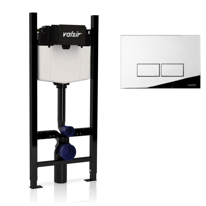 Инсталляция Valsir WINNER S для подвесного унитаза, KIT P3 CR VS0853202