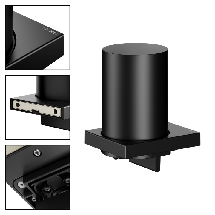 Дозатор KEUCO Edition 11 черный матовый, 11152379000