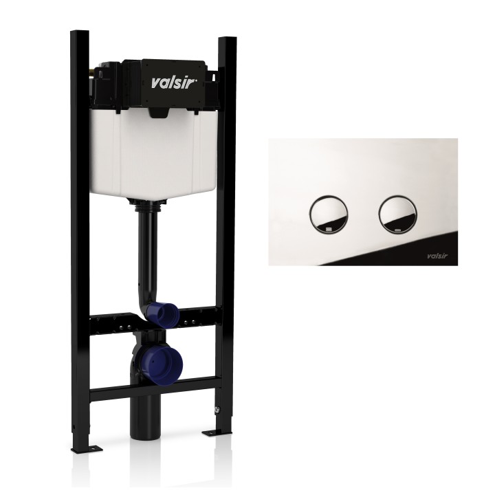 Инсталляция Valsir WINNER S для унитаза, KIT P4 CR VS0853202