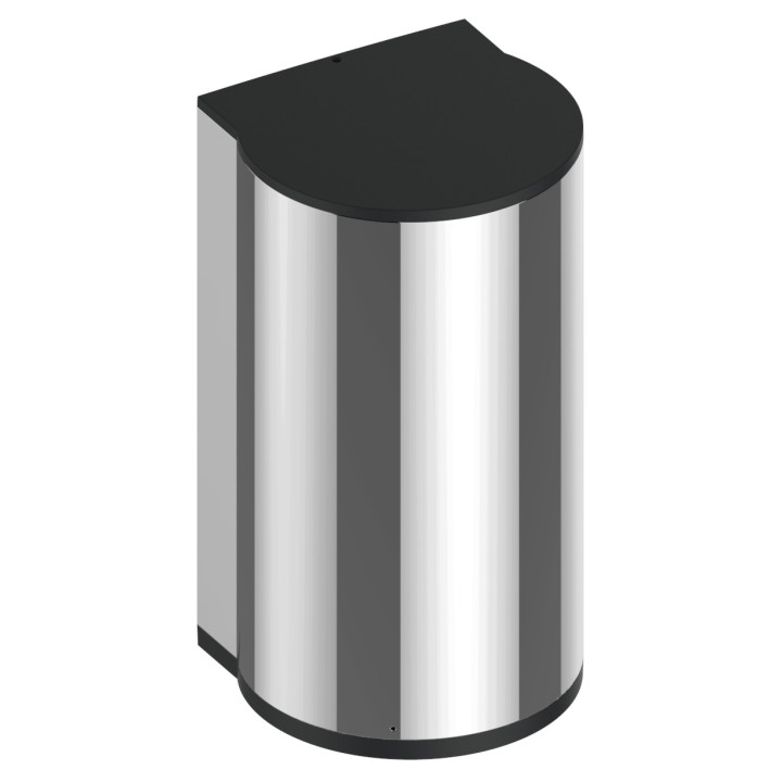 Дозатор KEUCO Plan хром, темно-серый, 14956010637