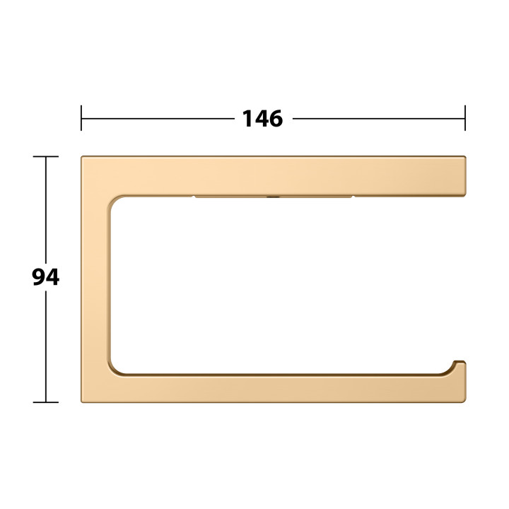 Держатель туалетной бумаги KEUCO Edition 11, 11162250000
