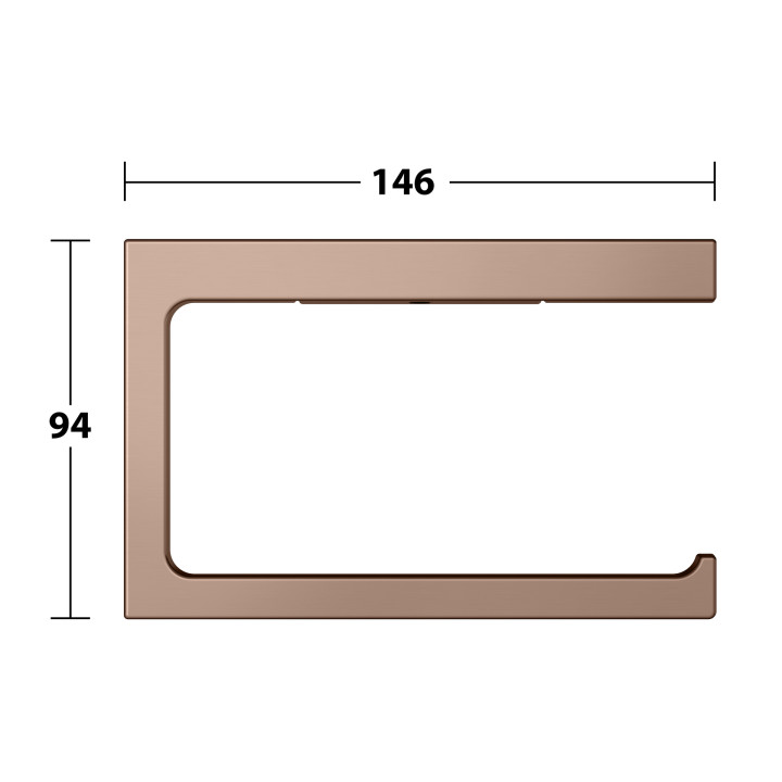 KEUCO Держатель туалетной бумаги золото, 11162290000