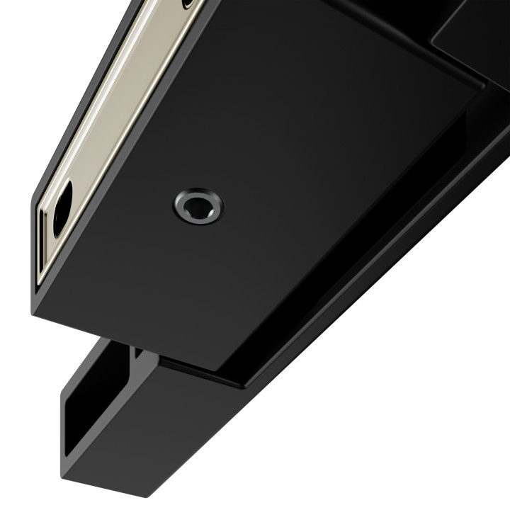 KEUCO Держатель туалетной бумаги черный матовый, 11162370000