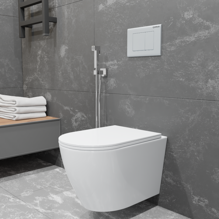 Унитаз Charus Estella подвесной 36.5x55.5 см, EWC700-121W