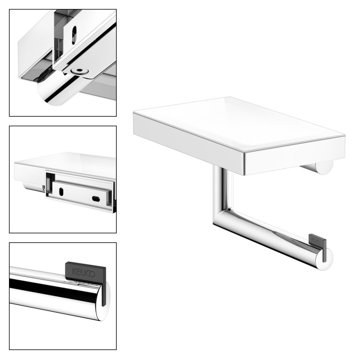 Держатель туалетной бумаги KEUCO 12873019000
