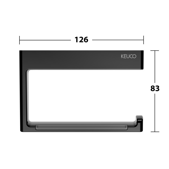 Держатель туалетной бумаги KEUCO Aveno, 14662370000