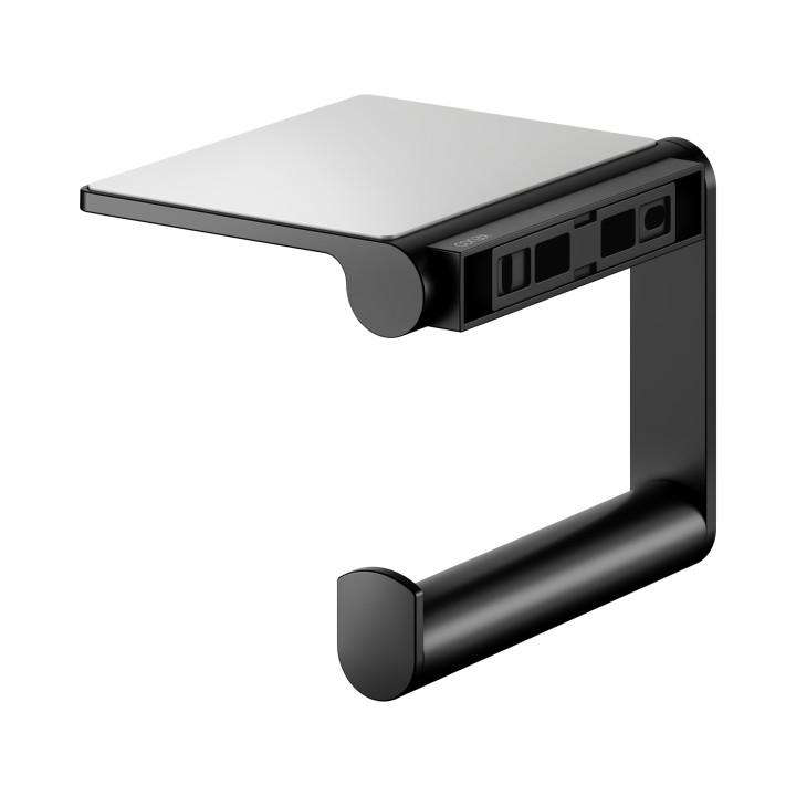 Держатель KEUCO Plan черный матовый, 14973370000