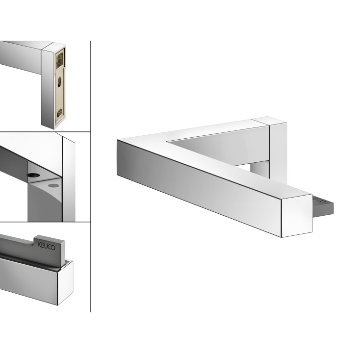 KEUCO держатель туалетной бумаги хром, 19162010000