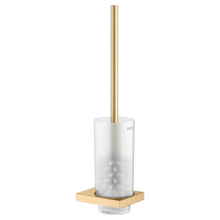 KEUCO Edition 11 Ёршик для унитаза подвесной латунь шлифованная