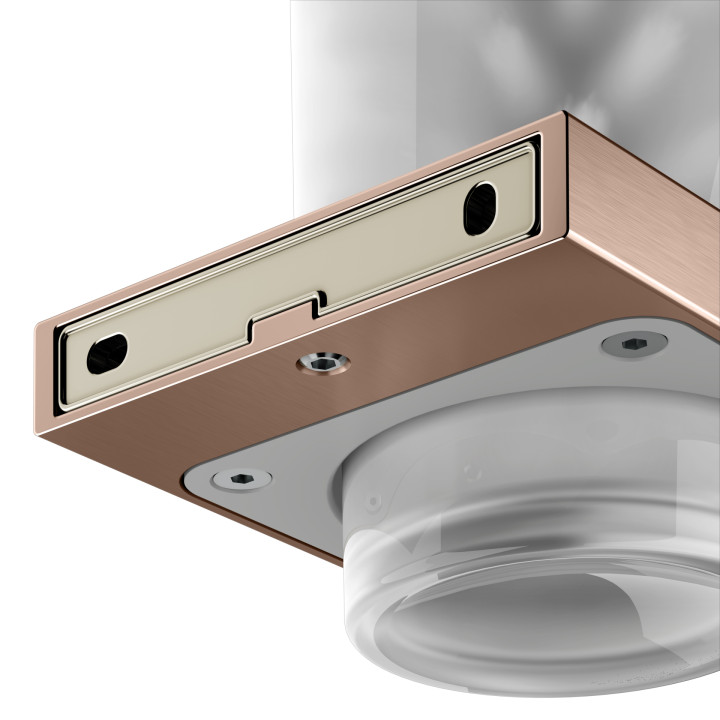 Ёршик KEUCO Edition 11, красное золото, 11164299000