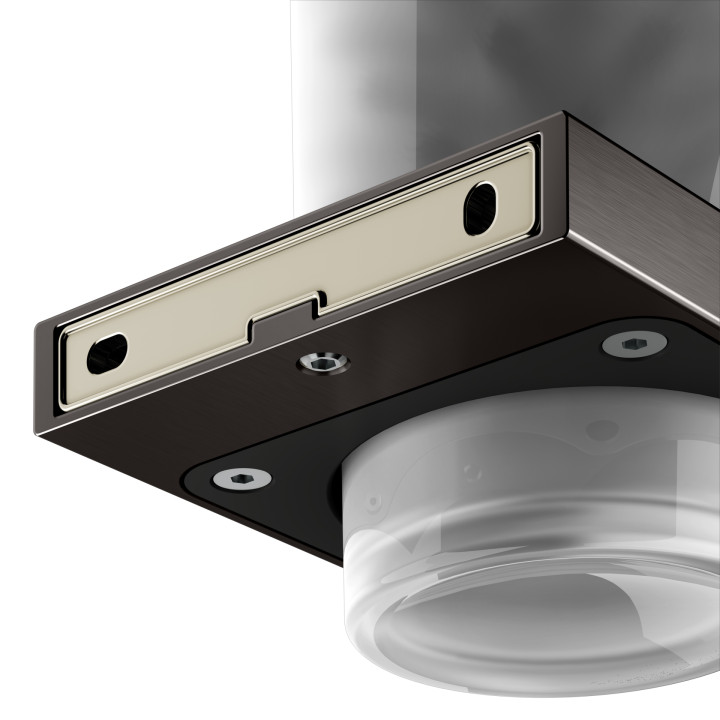 KEUCO Ёршик для унитаза титан черный, 11164359000