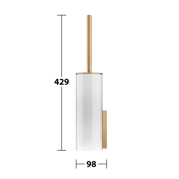 Ёршик KEUCO Edition 400 латунь, 11564259000