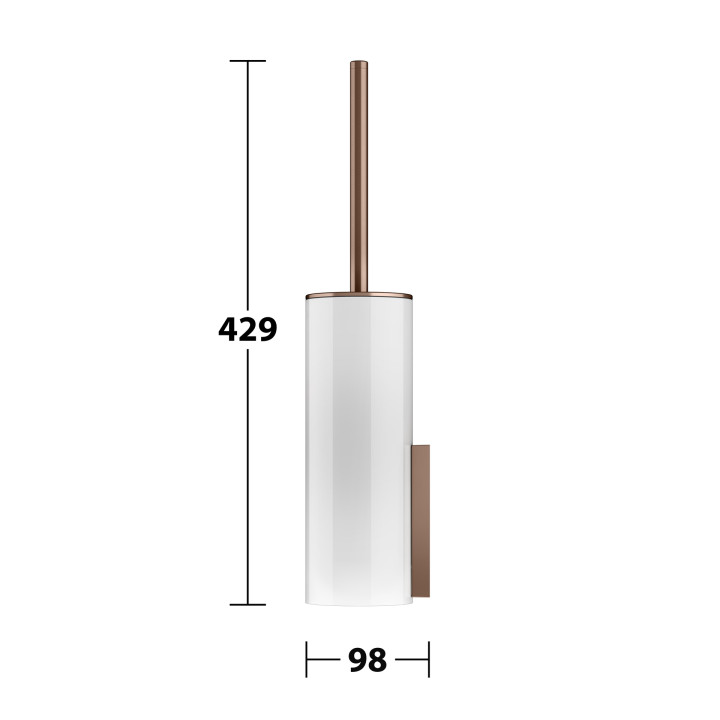 Ёршик KEUCO Edition 400 Красное золото, 11564299000