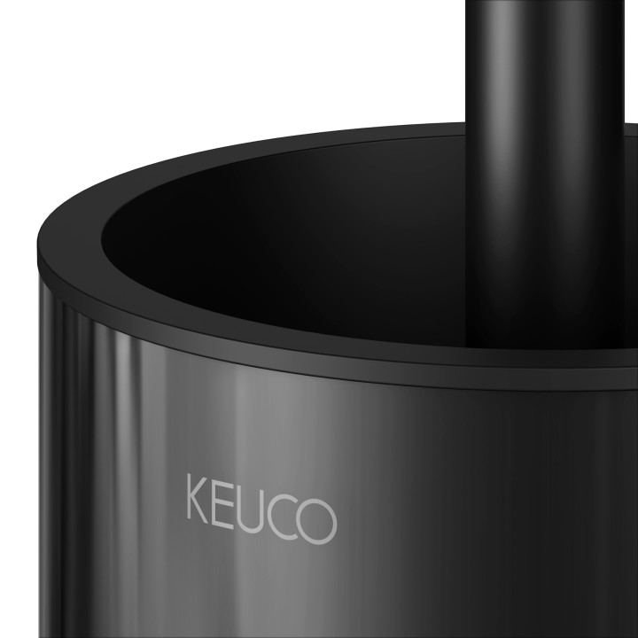 Ёршик KEUCO REVA черный матовый, 12864379000