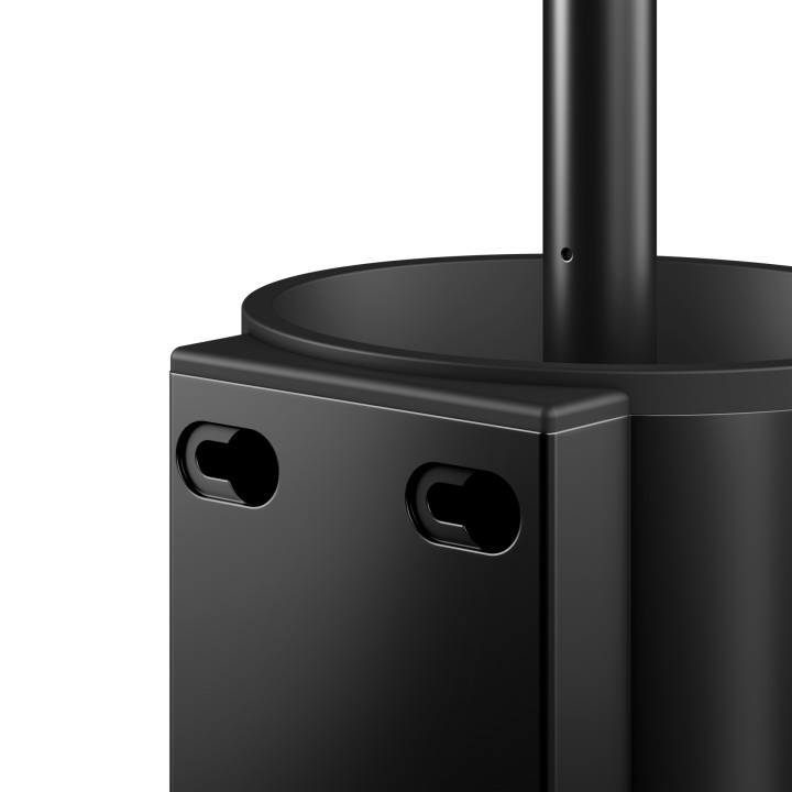 Ёршик KEUCO Plan черный матовый, 14972370200