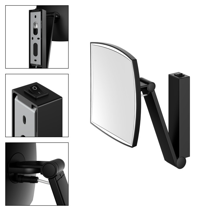 Косметическое зеркало KEUCO iLook_move, 17613379004