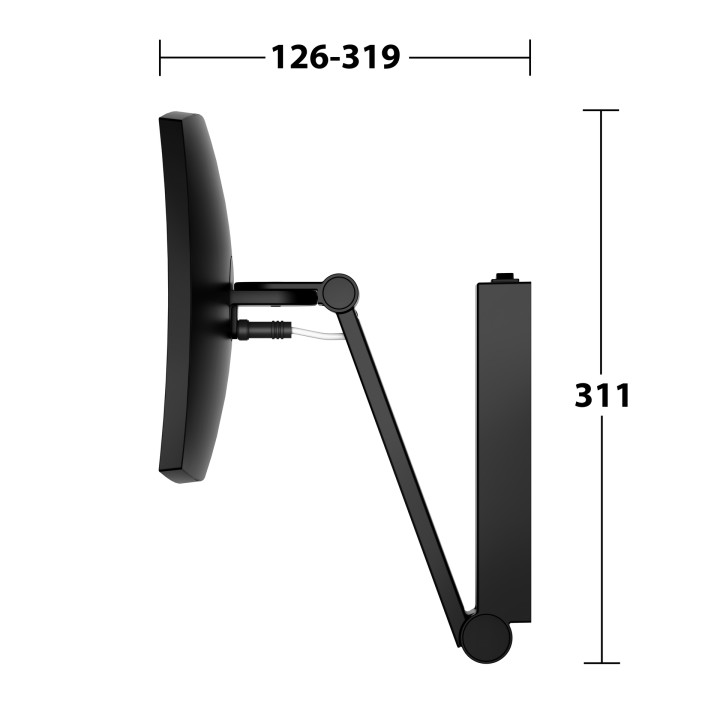 Косметическое зеркало KEUCO iLook_move, 17613379004