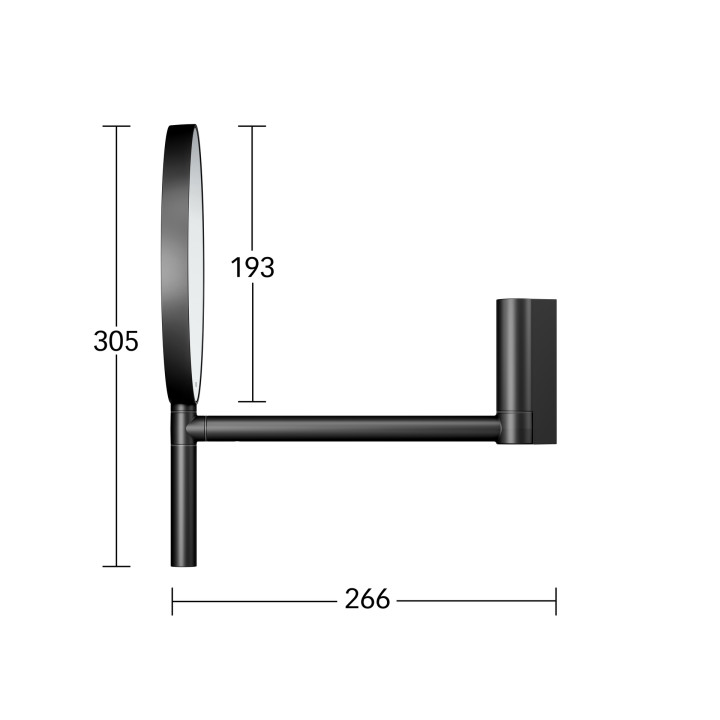 KEUCO iLook_move Косметическое зеркало, 17649370002