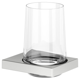 KEUCO Edition 11 Стакан с держателем подвесной нержавеющая сталь finish