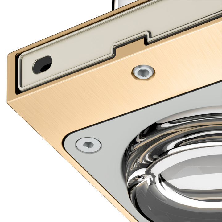 Стакан KEUCO Edition 11, латунь шлифованная, 11150259000