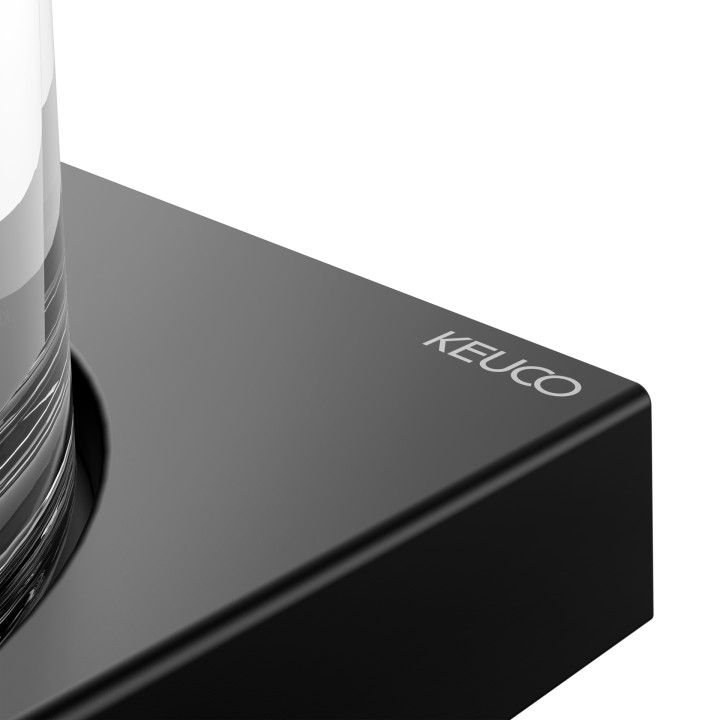 Стакан KEUCO Edition 11 черный матовый, 11150379000