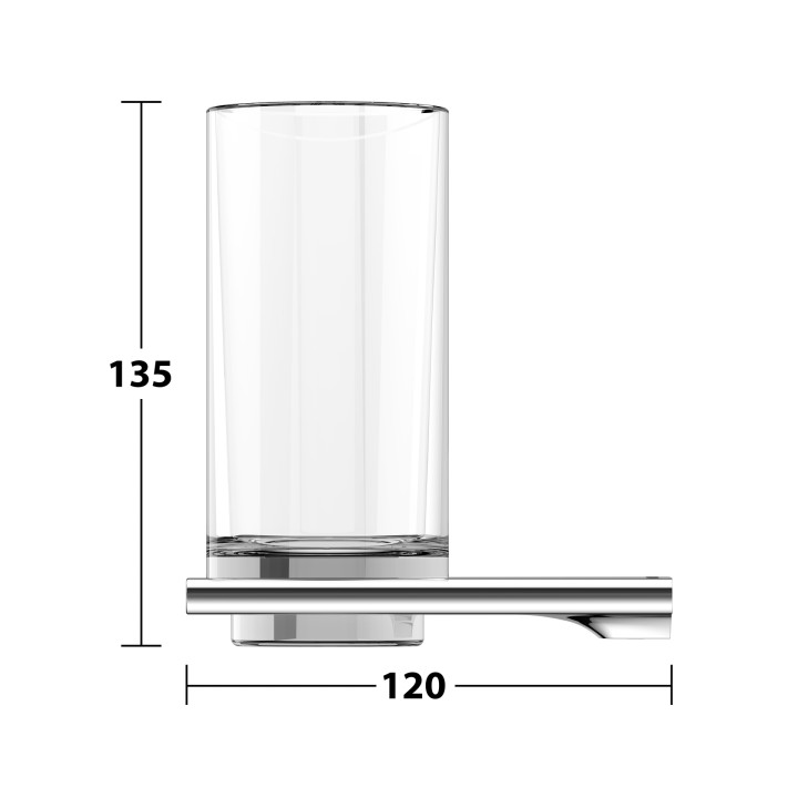 Стакан KEUCO Edition 400 хром, 11550019000