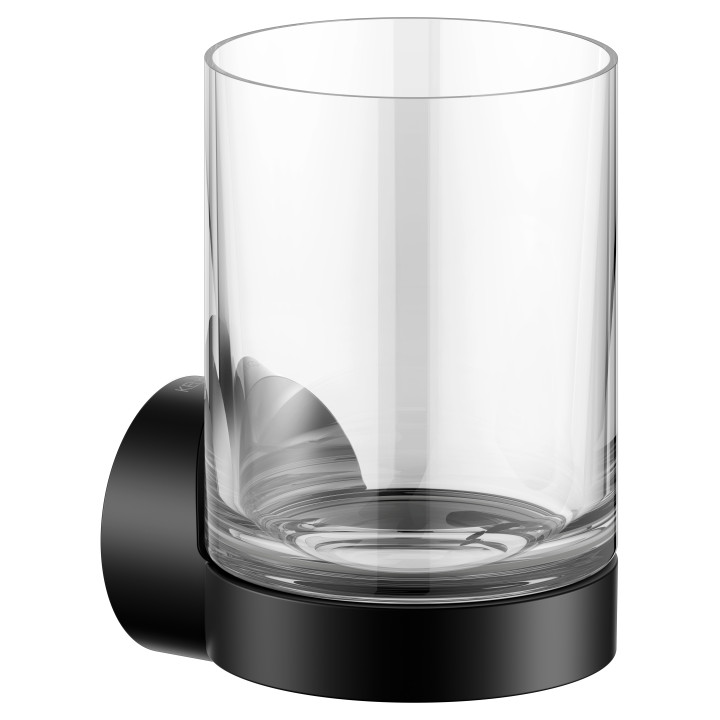 Стакан KEUCO REVA черный матовый, 12850379000