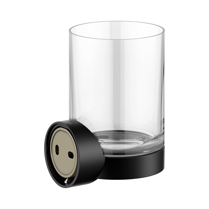 Стакан KEUCO REVA черный матовый, 12850379000