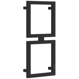 Сунержа Этюд Полотенцесушитель электрический кабельный 69х30 см матовый чёрный