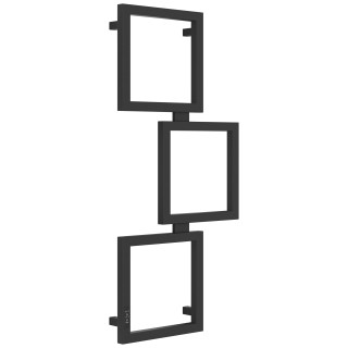 Сунержа Этюд Полотенцесушитель электрический кабельный 105х50 см тёмный титан муар