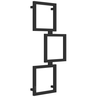 Сунержа Этюд Полотенцесушитель электрический кабельный 105х50 см матовый чёрный