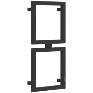 Сунержа Этюд Полотенцесушитель электрический кабельный 69х30 см тёмный титан муар