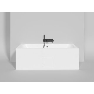 Salini ORLANDA Ванна встраиваемая 170x75x60 см белый матовый, доступна покраска по RAL