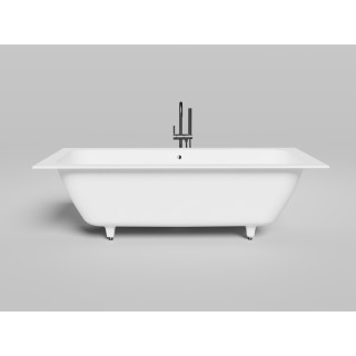 Salini ORLANDA Ванна встраиваемая 191.1x80.5x60 см белый матовый, доступна покраска по RAL