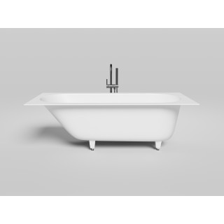 Salini ORNELLA Ванна встраиваемая 180x80x60 см белый матовый, доступна покраска по RAL