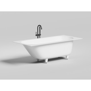 Salini ORNELLA Ванна встраиваемая 180x80x60 см покраска RAL classic глянцевый