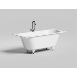 Salini ORNELLA Ванна встраиваемая 170x70x60 см белый матовый, доступна покраска по RAL