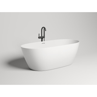 Salini SOFIA Ванна отдельностоящая 163x75x58 см белый матовый, доступна покраска по RAL